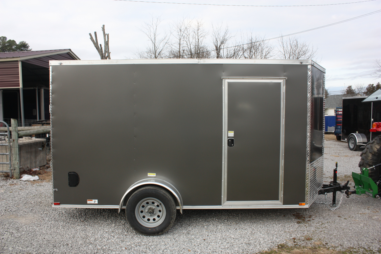 New 2025 Quality Cargo 612 6'6" Tall Cargo / Enclosed Trailer