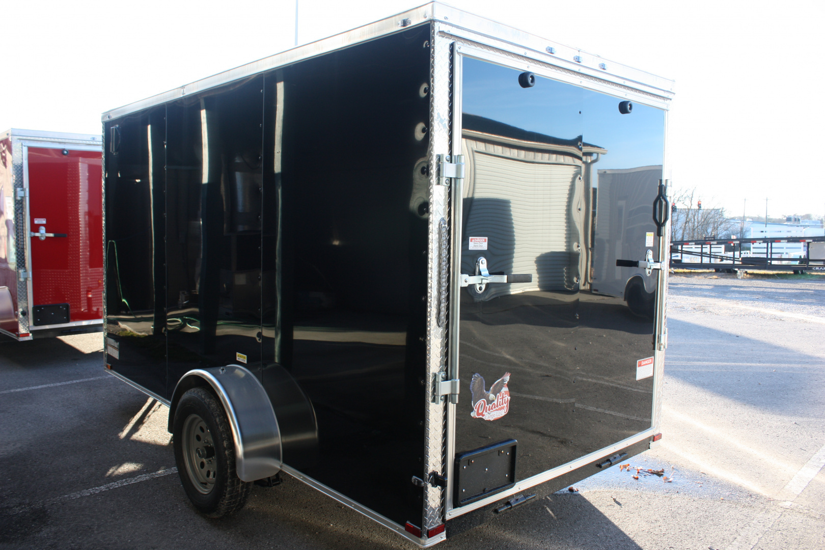 New 2025 Quality Cargo 612 6'3" Tall Cargo / Enclosed Trailer