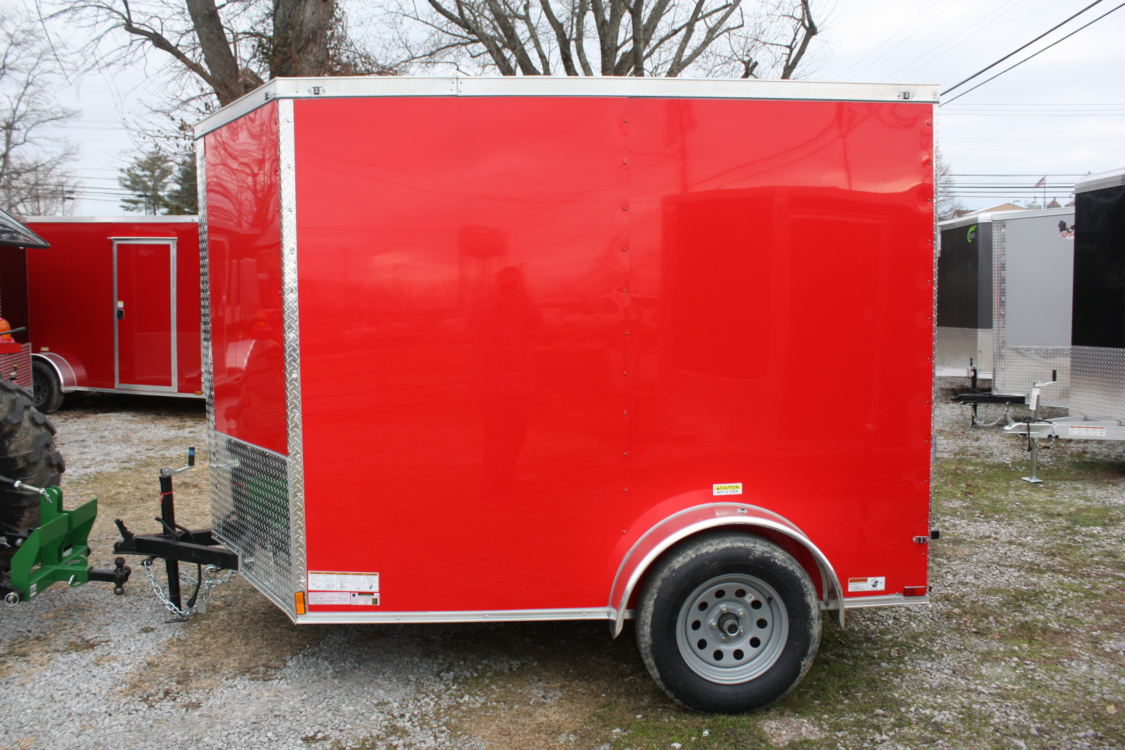 New 2025 Quality Cargo 608 6'3" Tall Cargo / Enclosed Trailer