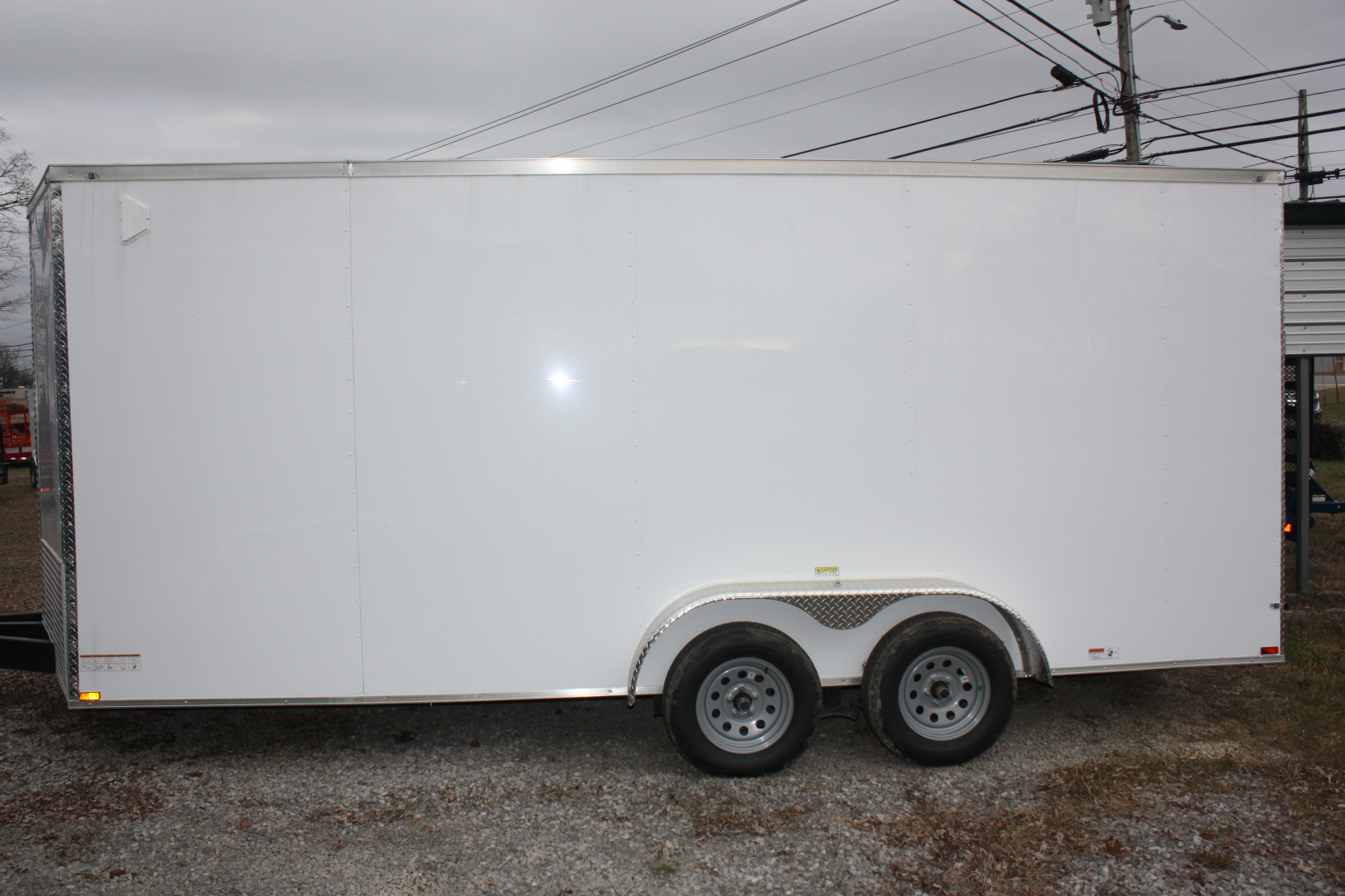 New 2025 Quality Cargo 718 Polycore 7' Tall Cargo / Enclosed Trailer