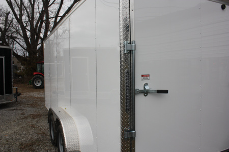 New 2025 Quality Cargo 718 Polycore 7' Tall Cargo / Enclosed Trailer