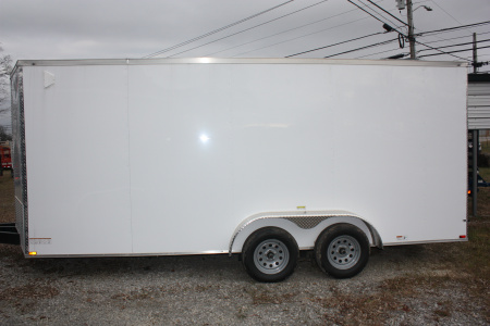 New 2025 Quality Cargo 718 Polycore 7' Tall Cargo / Enclosed Trailer