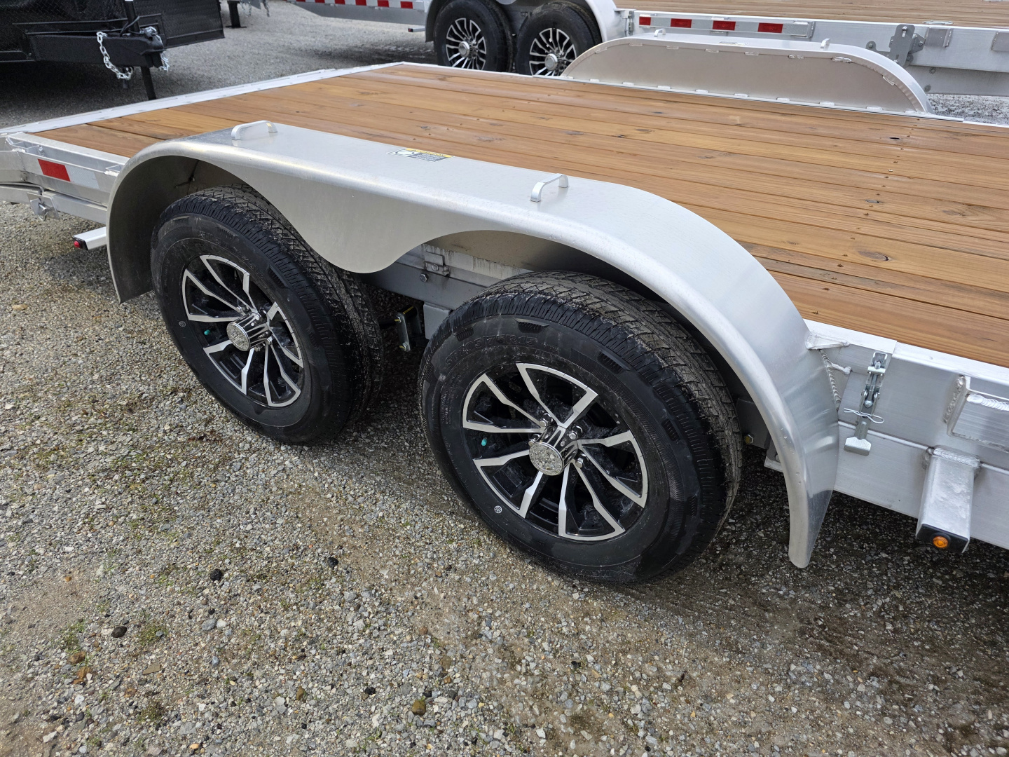 New 2026 H&H Trailers 82X20 ALUMINUM 7K GVWR TRAILER SXS UTV Car Hauler