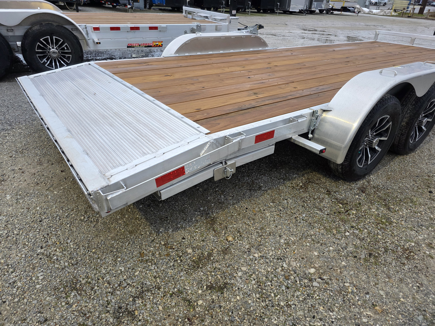 New 2026 H&H Trailers 82X20 ALUMINUM 7K GVWR TRAILER SXS UTV Car Hauler