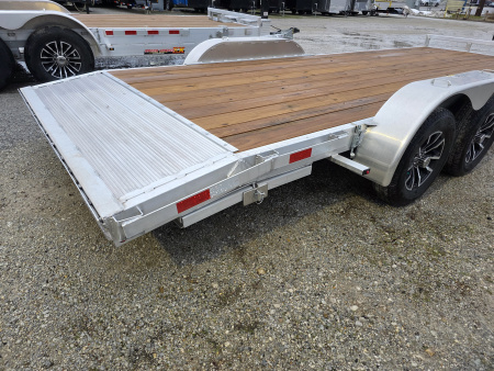 New 2026 H&H Trailers 82X20 ALUMINUM 7K GVWR TRAILER SXS UTV Car Hauler