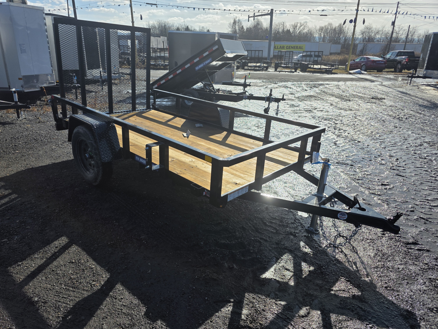 New 2026 Sure-Trac 5X10 - TUBE TOP Utility Trailer
