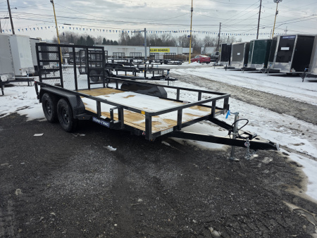 New 2026 Sure-Trac 7X14 7K - TUBE TOP Utility Trailer