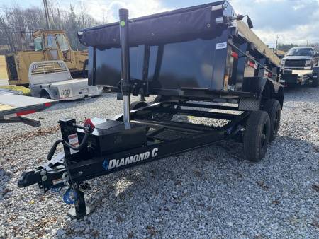 New 2026 Diamond C MDT TELESCOPIC DUMP TRAILER PACESETTER EDITION COMBO GATE SOLAR CHARGER