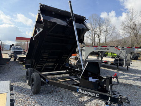 New 2026 Diamond C MDT TELESCOPIC DUMP TRAILER PACESETTER EDITION COMBO GATE SOLAR CHARGER