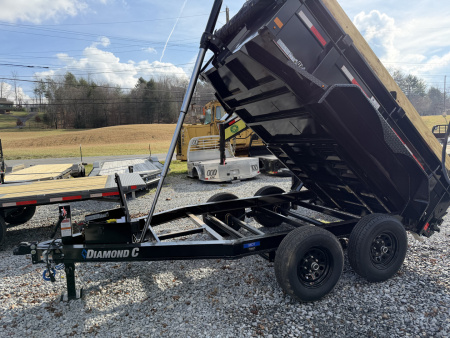 New 2026 Diamond C MDT TELESCOPIC DUMP TRAILER PACESETTER EDITION COMBO GATE SOLAR CHARGER