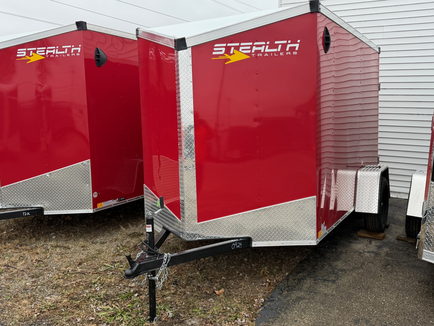 New 2026 6 x 10 Stealth Enclosed Trailer with Ramp