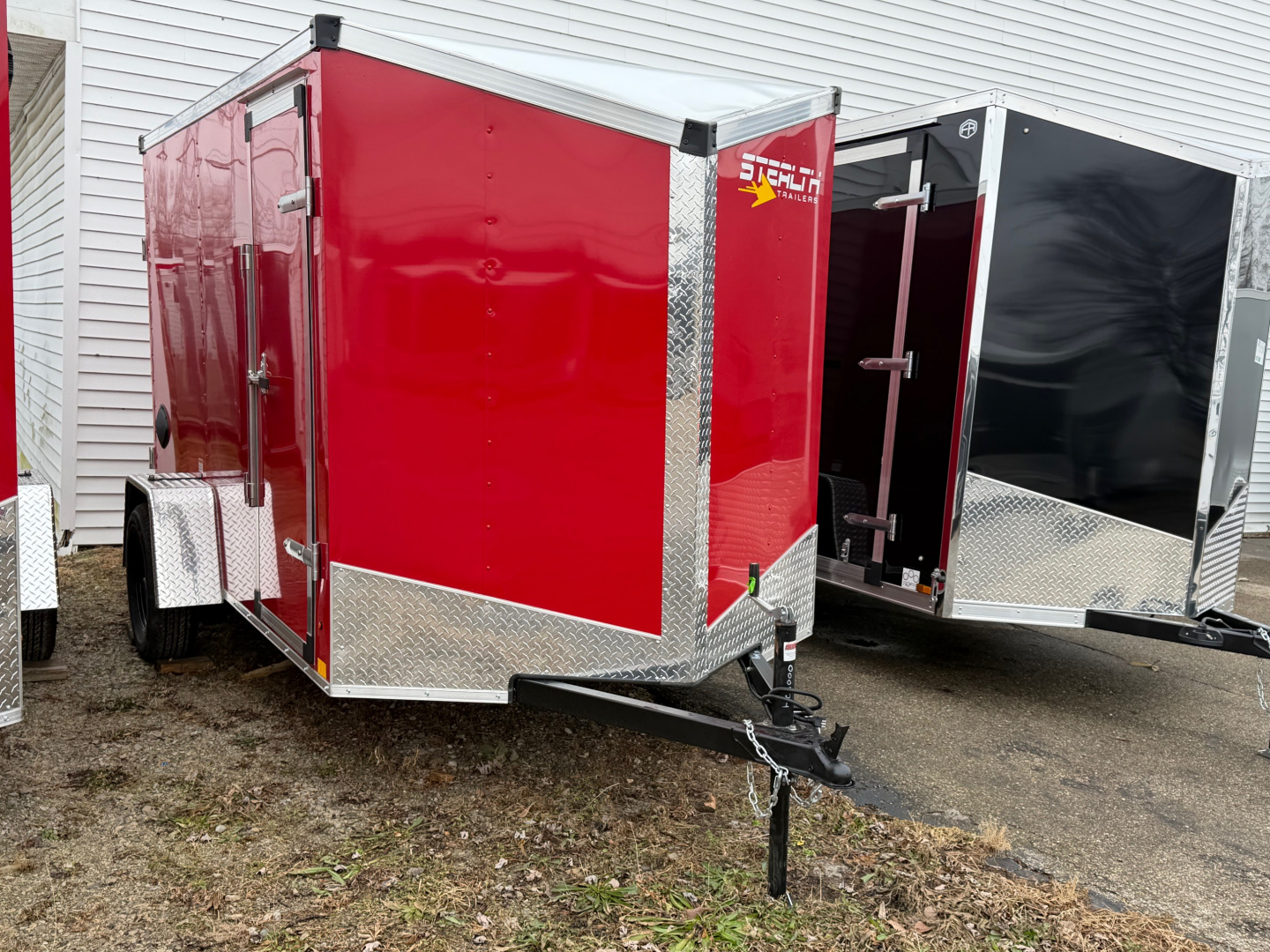 New 2026 6 x 10 Stealth Enclosed Trailer with Ramp
