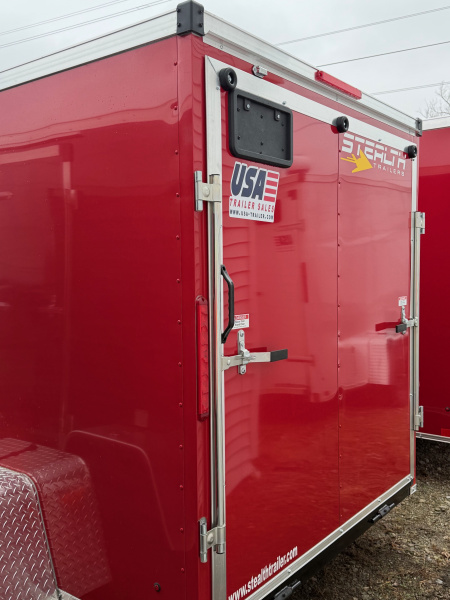 New 2026 6 x 10 Stealth Enclosed Trailer with Ramp