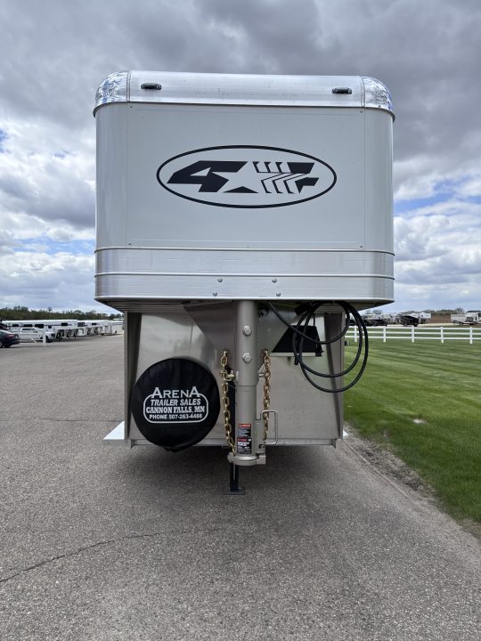 New 2027 4-Star Trailers 4 Horse Gooseneck Horse Trailer