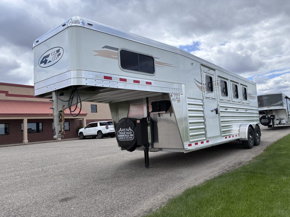 New 2027 4-Star Trailers 4 Horse Gooseneck Horse Trailer
