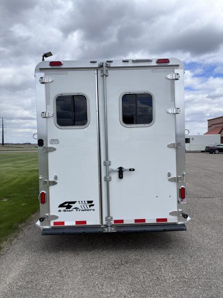 New 2027 4-Star Trailers 4 Horse Gooseneck Horse Trailer