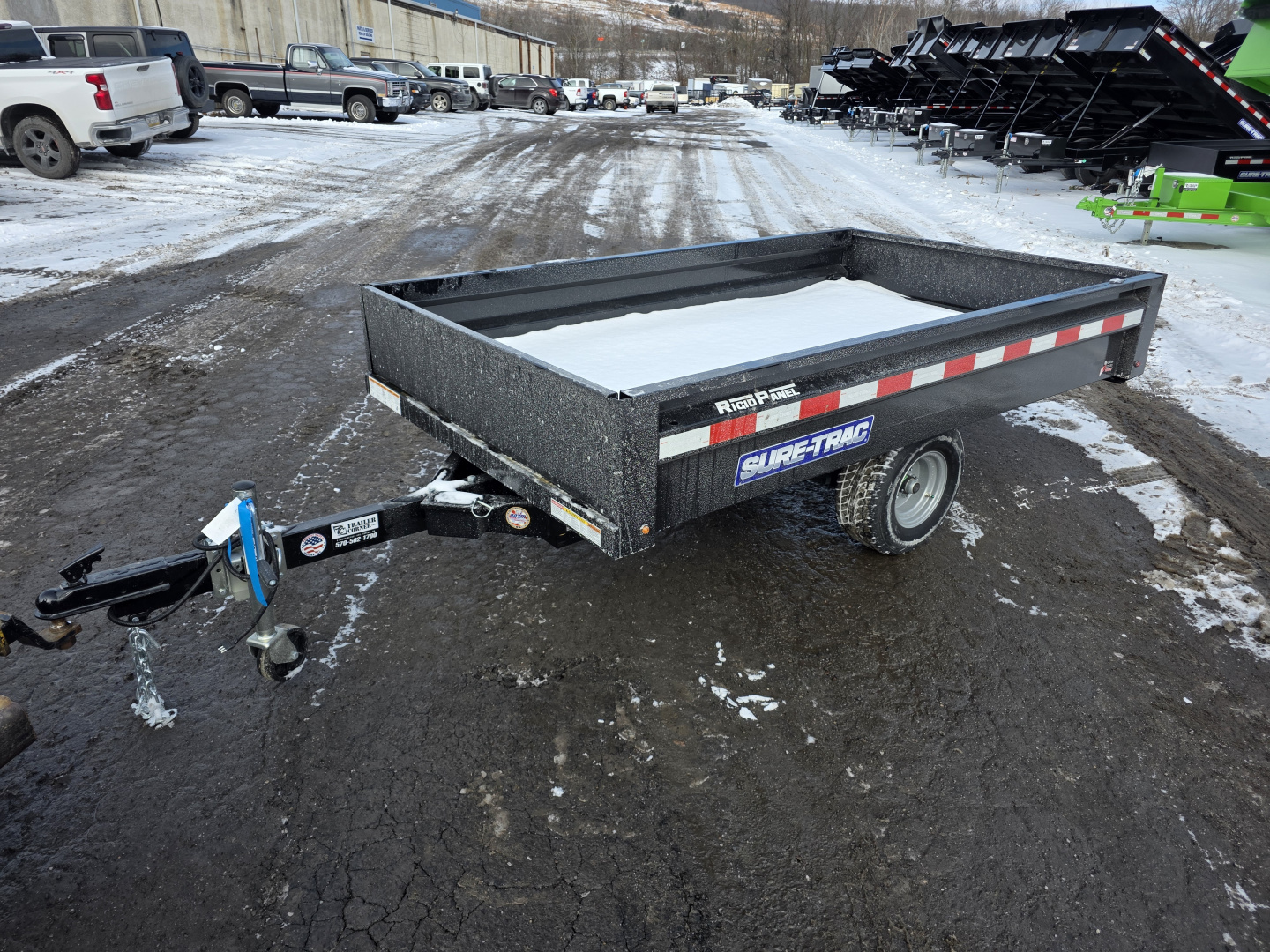 New 2026 Sure-Trac 4.5X8 - HOMEOWNER Dump Trailer