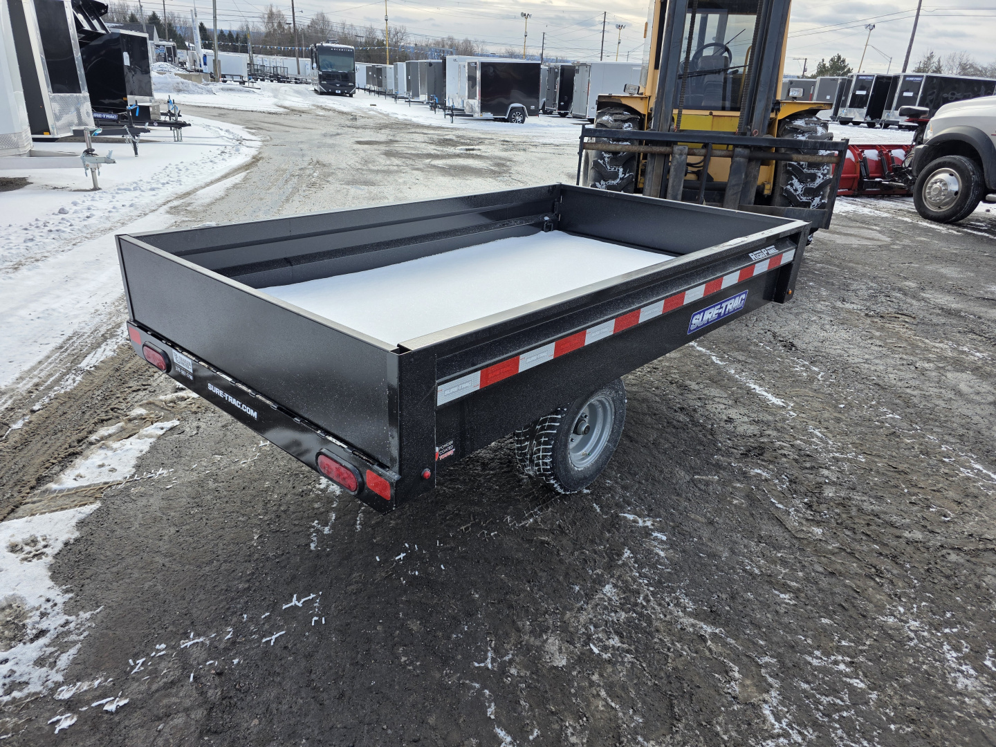 New 2026 Sure-Trac 4.5X8 - HOMEOWNER Dump Trailer