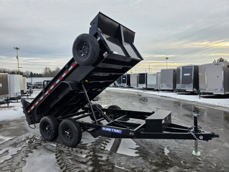 New 2026 Sure-Trac 6X12 10K - RAMPS - SPARE Dump Trailer