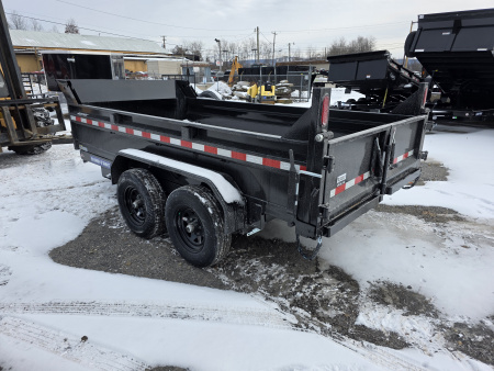 New 2026 Sure-Trac 6X12 - 10K - RAMPS - SPARE Dump Trailer