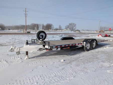 Used 2019 H&H Trailers H8224EX-140 Car Hauler