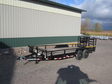 Used 2025 PJ Trailers CC 20' w/HD gate Equipment Trailer