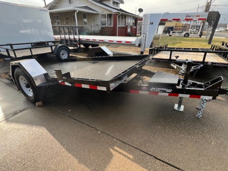 New 2026 Imperial Trailer 7x12 7K Single Axle Tilt Trailer