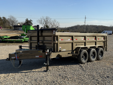 New 2026 Load Trail 83X16 HIGH SIDE TELESCOPIC W/14 PLYS AND 7 GAUGE 21K GVWR Dump Trailer