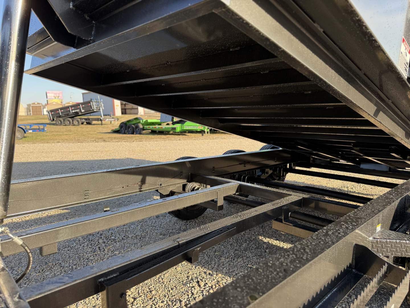 New 2026 Load Trail DG 83X16 GOOSENECK HIGH SIDE TELESCOPIC W/14 PLYS AND 7 GAUGE 21K GVWR Dump Trailer