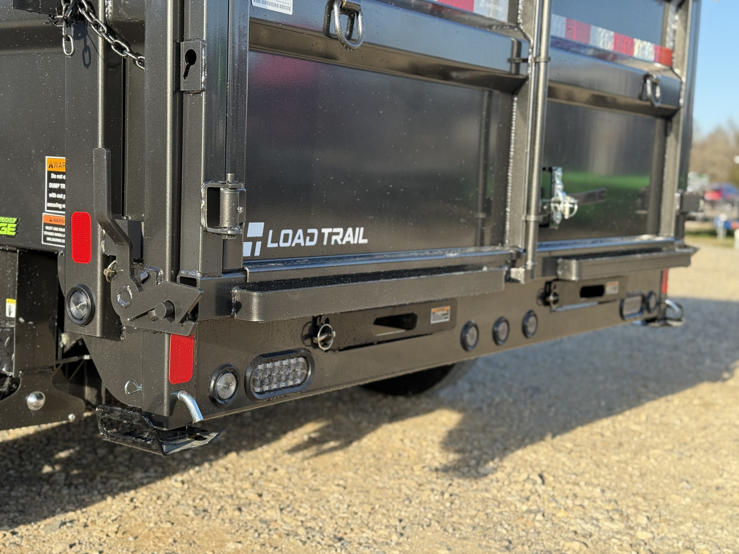 New 2026 Load Trail DG 83X16 GOOSENECK HIGH SIDE TELESCOPIC W/14 PLYS AND 7 GAUGE 21K GVWR Dump Trailer