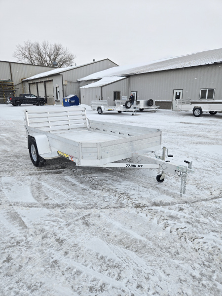 New 2027 Aluma 7710H-S-BT W/12  Side Kit - Utility Trailer