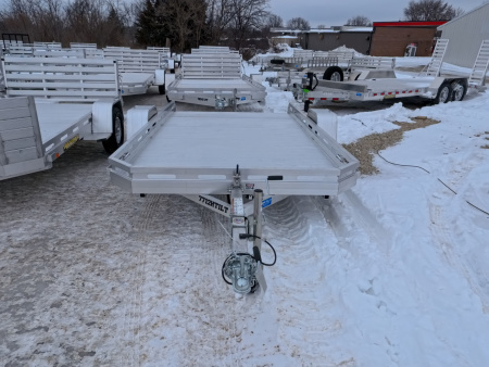 New 2026 Aluma 77 x 12 Heavy Duty Single Axle- Tilt with Slotted Rail and 2,990 lb. GVWR