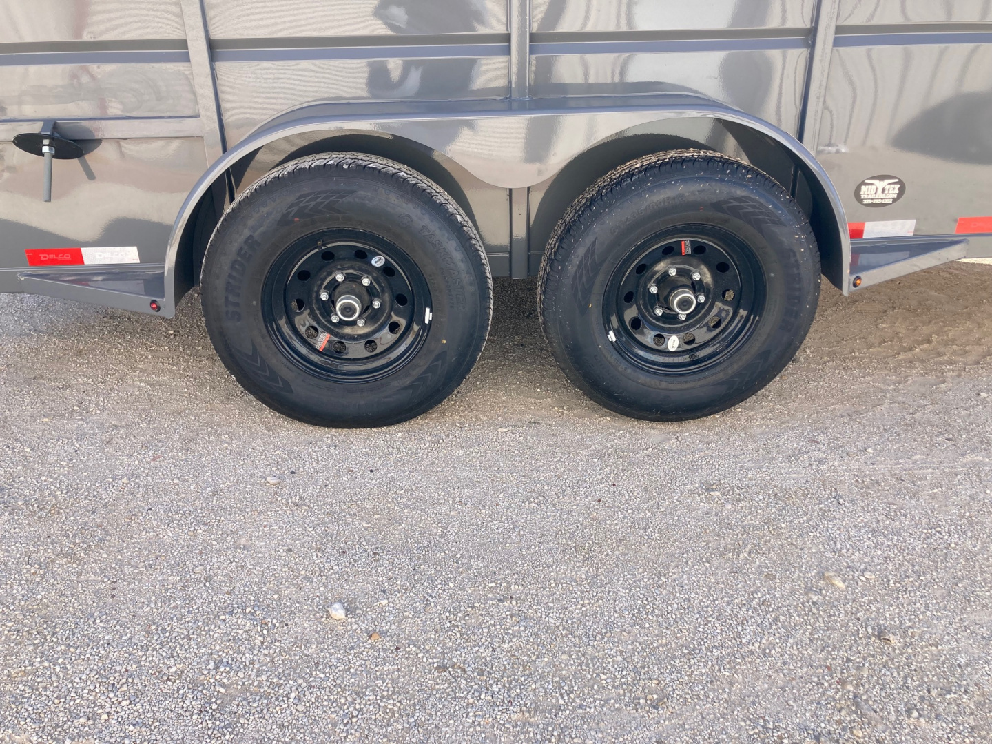 New 2026 Delco Trailers S6 Bumper Pull 6' X 16" Stock Trailer