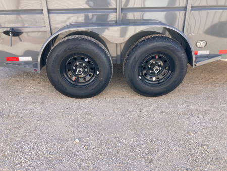 New 2026 Delco Trailers S6 Bumper Pull 6' X 16" Stock Trailer