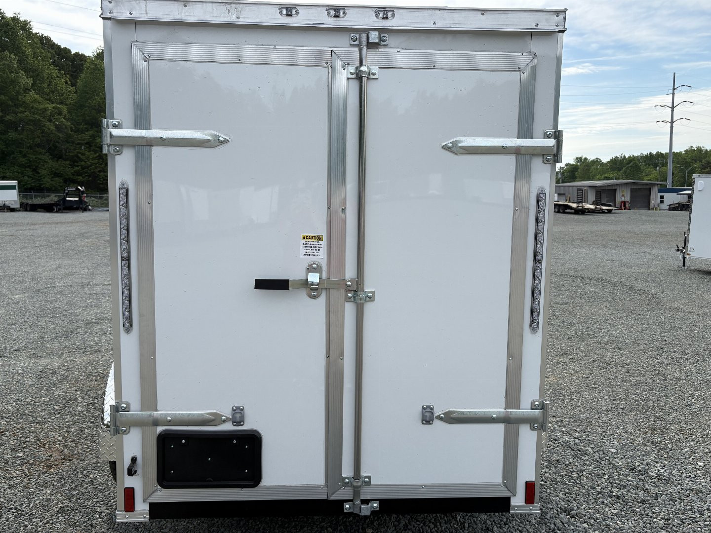 New 2026 Anvil 5X8 w/ Double Doors, Extra Height, & Side Door Cargo / Enclosed Trailer