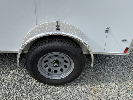 New 2026 Anvil 5X8 w/ Double Doors, Extra Height, & Side Door Cargo / Enclosed Trailer