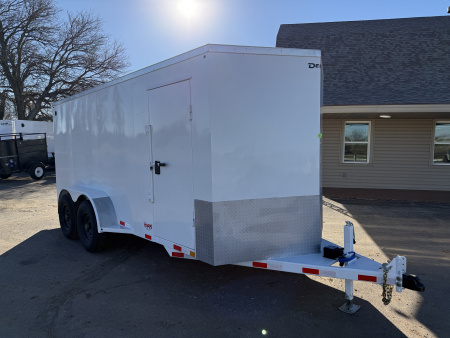 New 2026 X-On 6’8 x16’ BP Steel Enclosed Trailer – E7