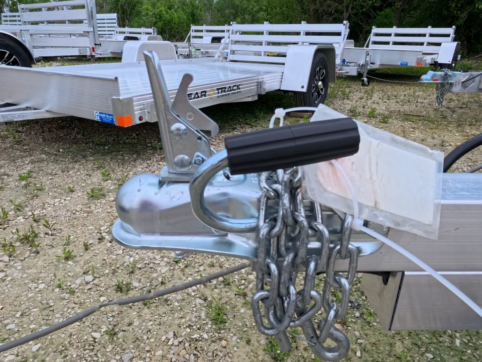New 2027 Aluma 80x14 Heavy Duty, Single Axle with Electric Brakes & Bi-Fold Tailgate, 4,250lb GVWR