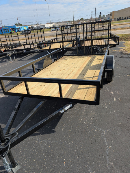 New 2026 NEXT GEN 6.5X12 Single 3.5k Axle Utility Trailer