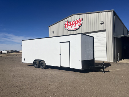 New 2026 Compass 8.5x24' Enclosed Cargo Trailer - Indigo DLX