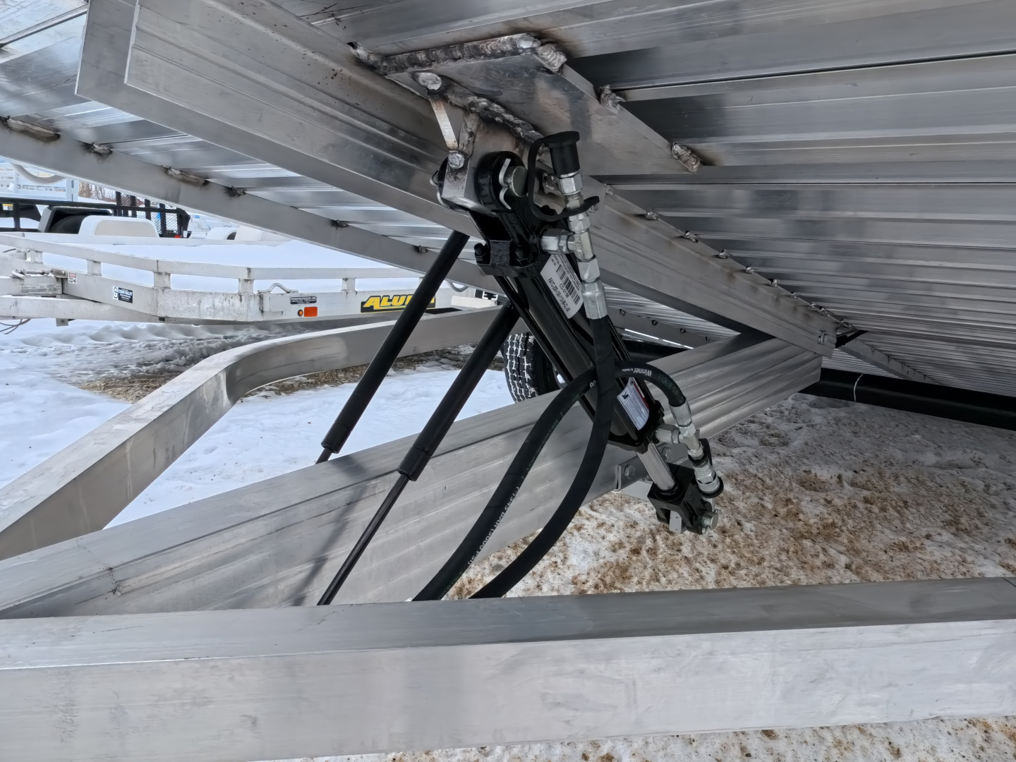 New 2027 Aluma Tilt Trailer - 80 x 15 Heavy Duty Single Axle with Electric Brakes