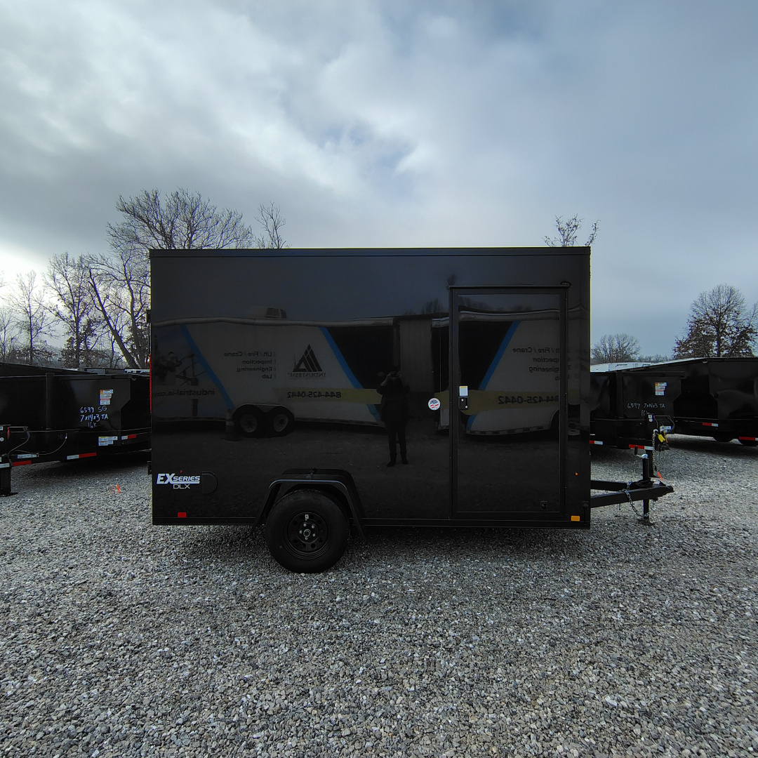 New 2026 Cargo Express 7x12 SA, 7'2" interior height, 35k axle .080 Polycore, Screwless exterior Cargo / Enclosed Trailer