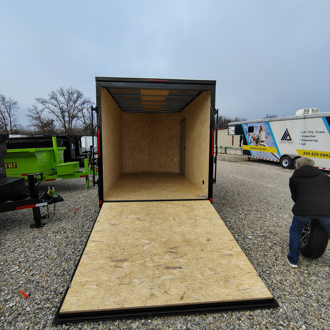 New 2026 Cargo Express 7x12 SA, 7'2" interior height, 35k axle .080 Polycore, Screwless exterior Cargo / Enclosed Trailer