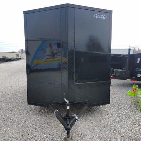 New 2026 Cargo Express 7x12 SA, 7'2" interior height, 35k axle .080 Polycore, Screwless exterior Cargo / Enclosed Trailer