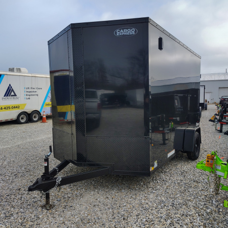 New 2026 Cargo Express 7x12 SA, 7'2" interior height, 35k axle .080 Polycore, Screwless exterior Cargo / Enclosed Trailer