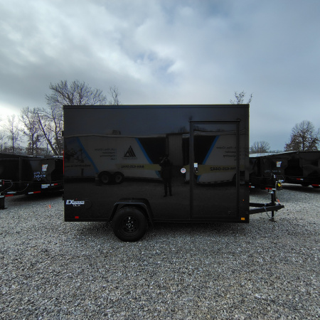 New 2026 Cargo Express 7x12 SA, 7'2  interior height, 35k axle .080 Polycore, Screwless exterior Cargo / Enclosed Trailer