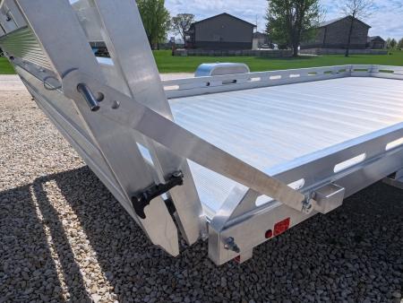 New 2026 Aluma 78 x 14 Slotted Utility Trailer, Bi-Fold Tailgate, 2,990lb GVWR