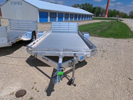 New 2026 Aluma 78 x 14 Slotted Utility Trailer, Bi-Fold Tailgate, 2,990lb GVWR