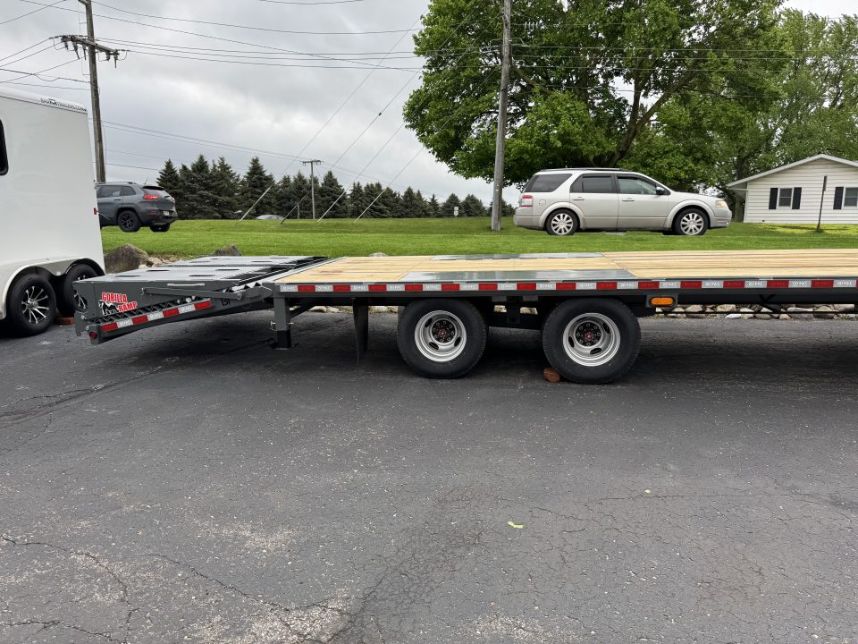 New 2026 Behnke FB8X29PT-20E Flatbed Trailer