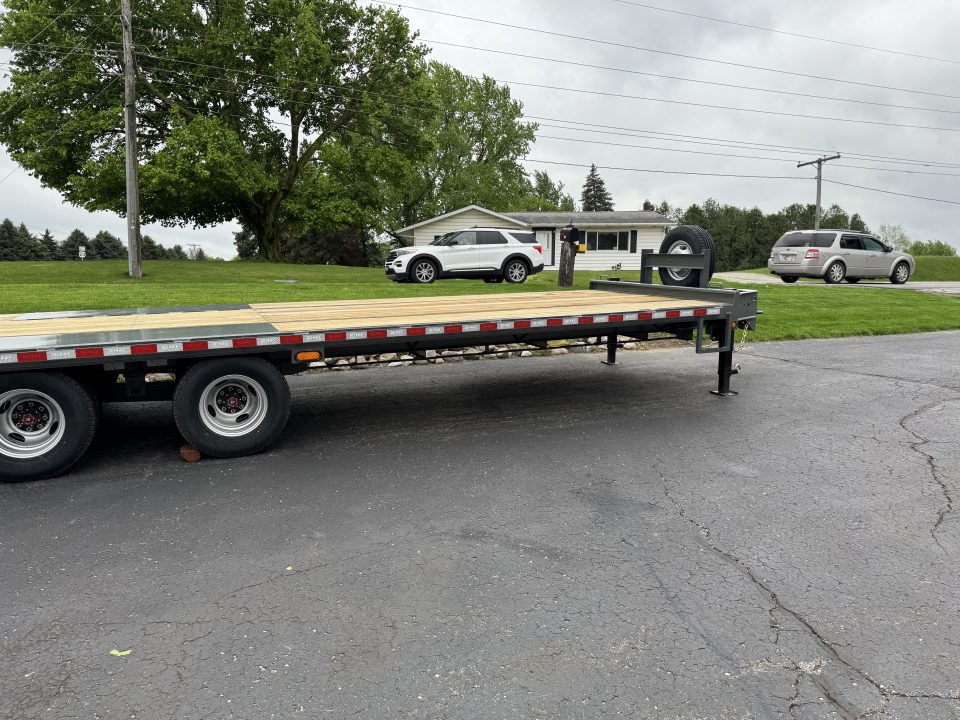 New 2026 Behnke FB8X29PT-20E Flatbed Trailer